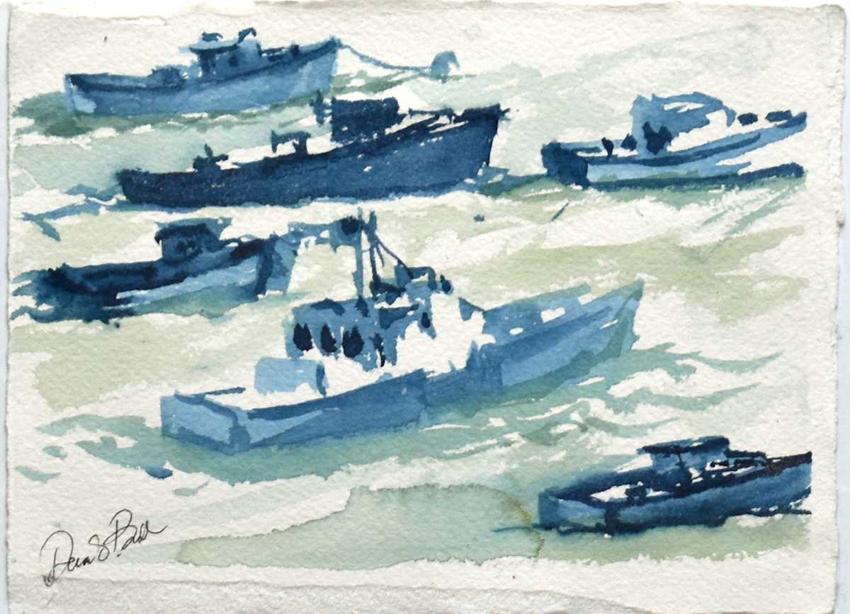 Boat Study by Deena S. Ball, Image 1.