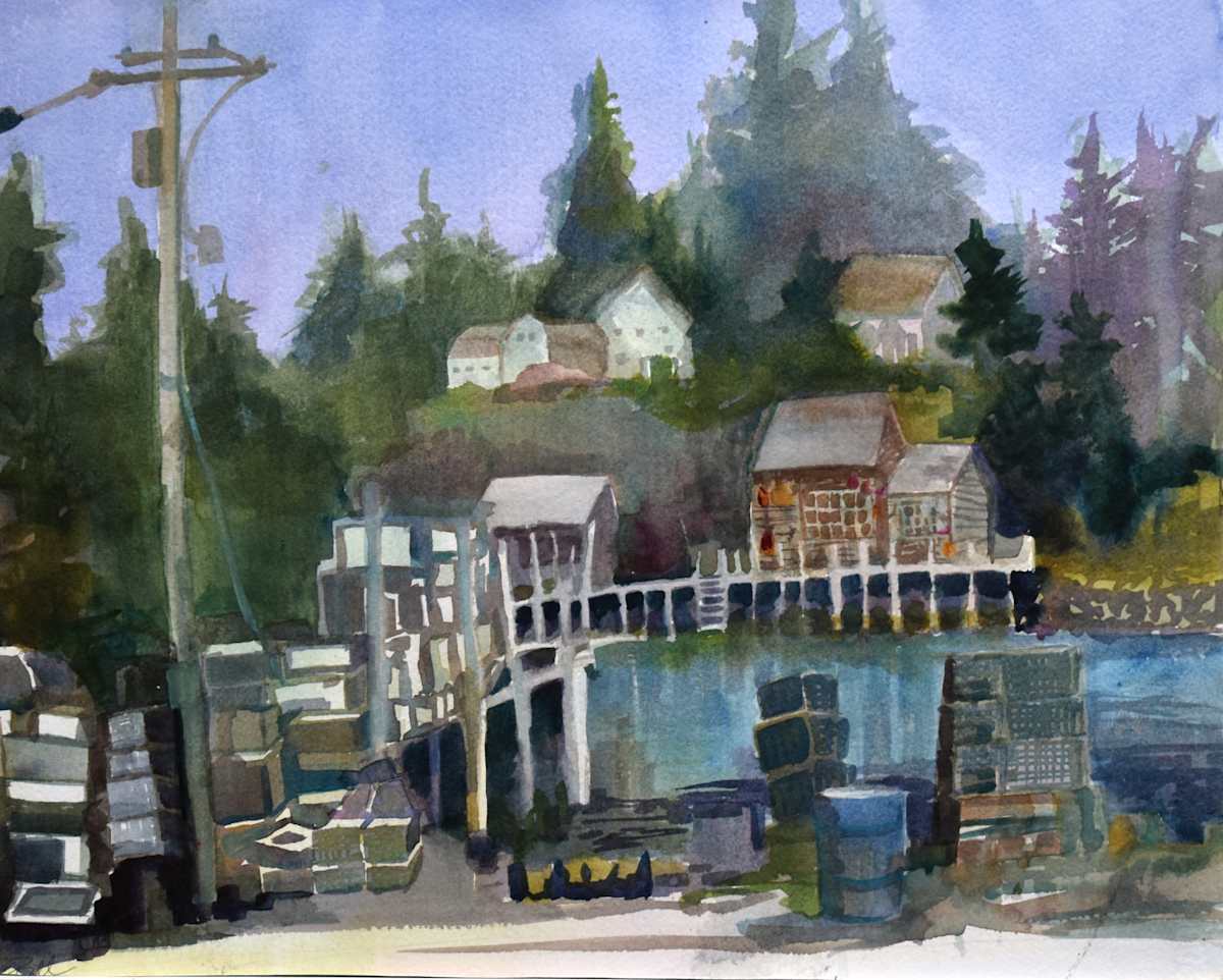 Working Waterfront by Deena S. Ball, Image 1.