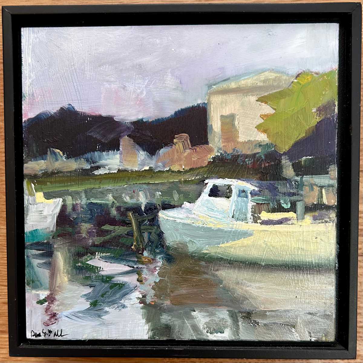 Long Cove Marina by Deena S. Ball 