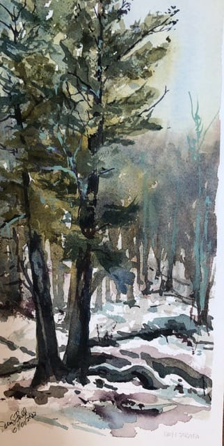 Winter Wood by Deena S. Ball 
