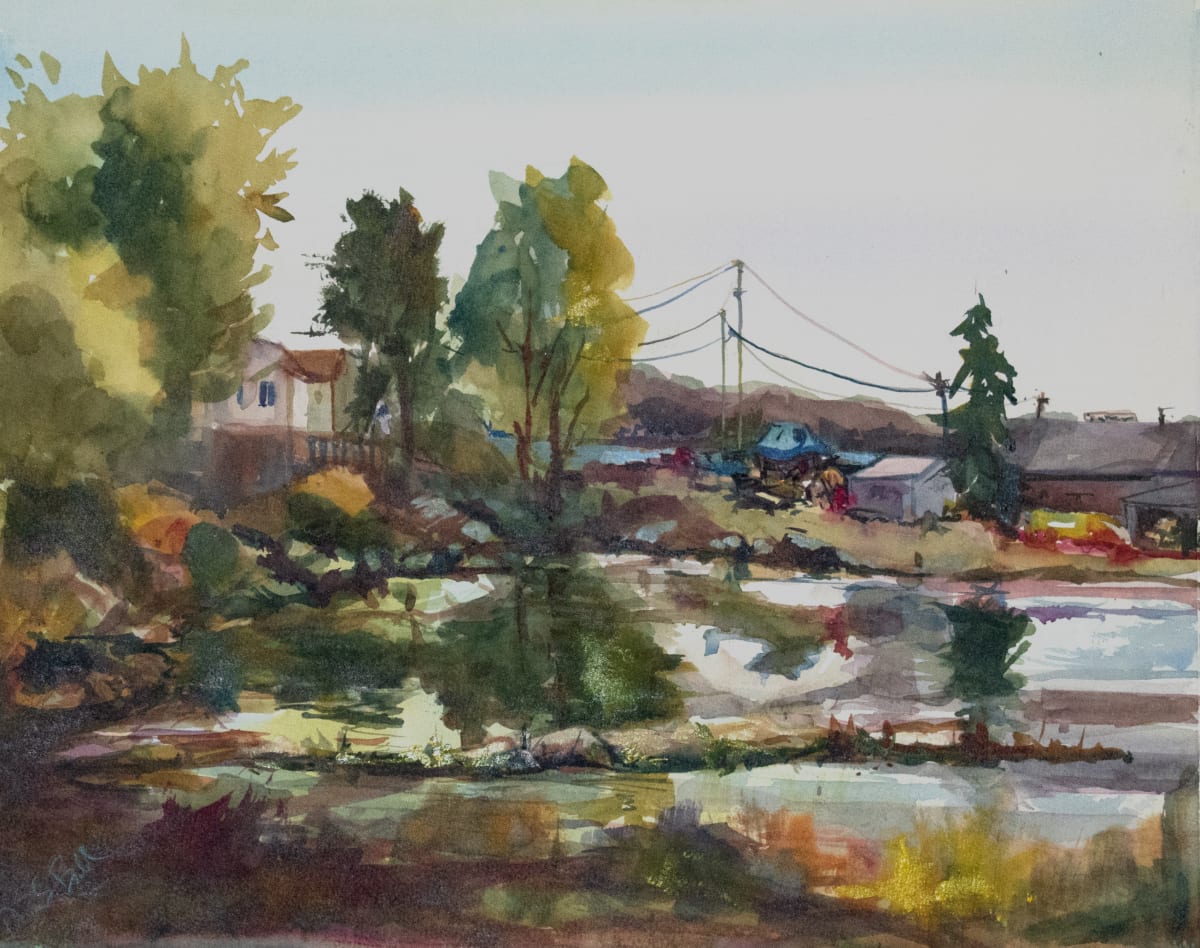 The Edge:Wiscasset by Deena S. Ball 