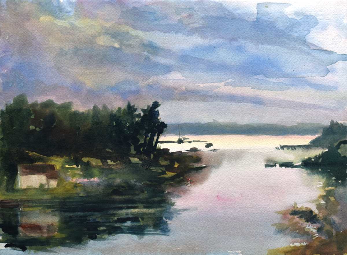Turkey Cove Shed by Deena S. Ball 
