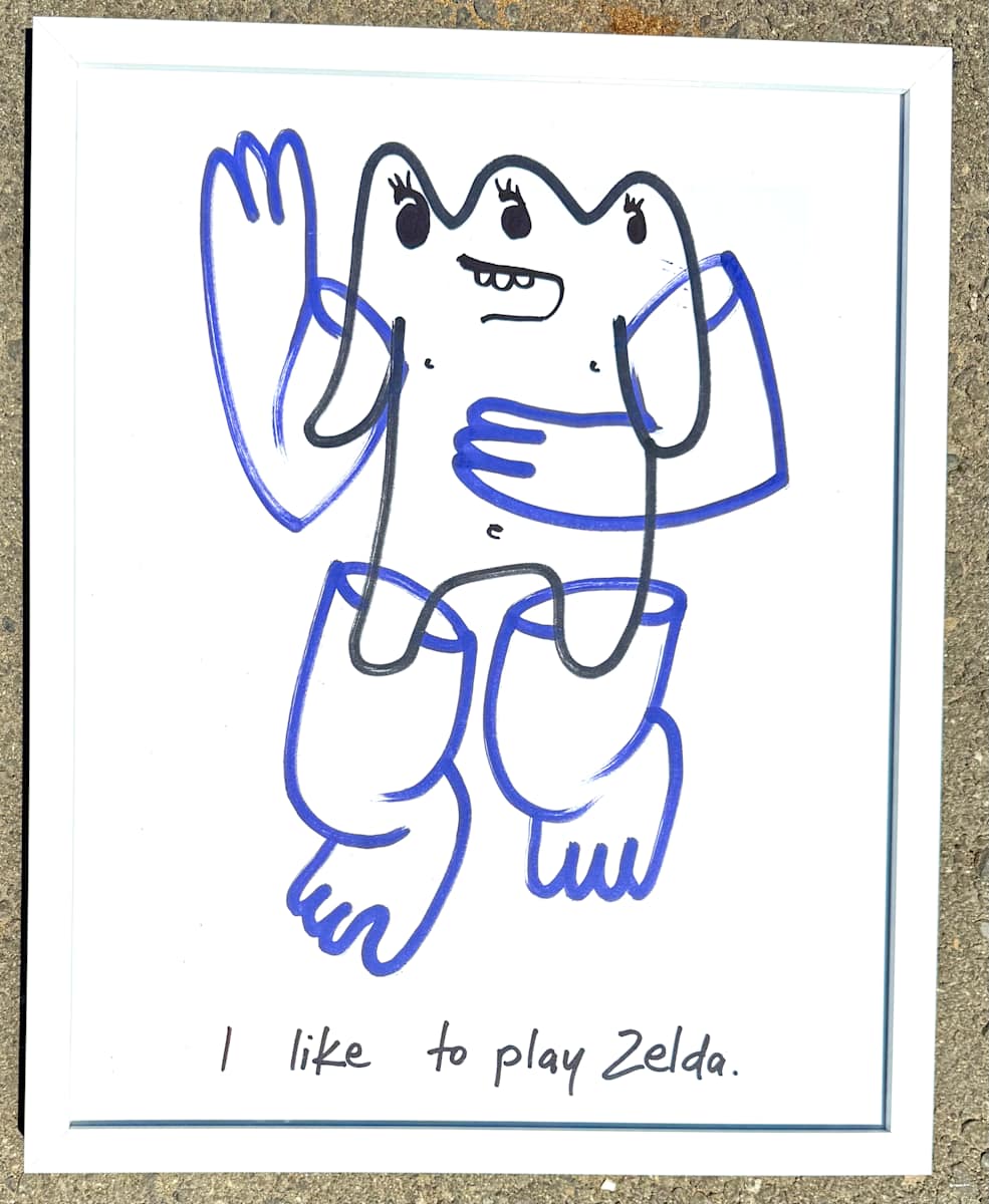 I like to play Zelda by Dylan Tellesen 