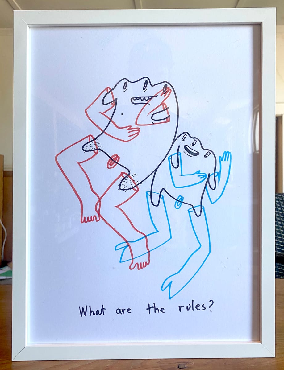 What Are the Rules? by Dylan Tellesen, Image 1.