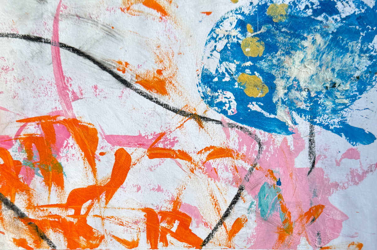 Lemonade Pinwheel FRAMED by Chris Pero 