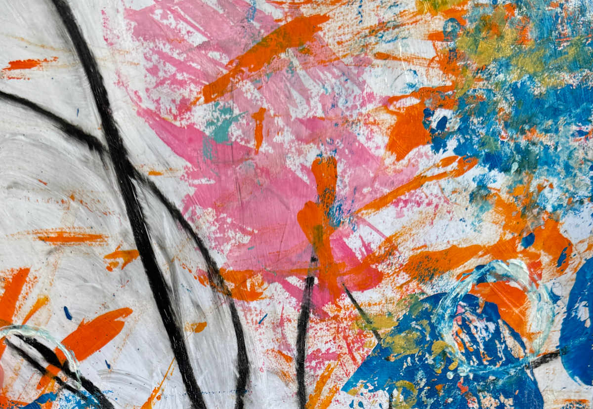 The Fuscia Dance. FRAMED by Chris Pero 