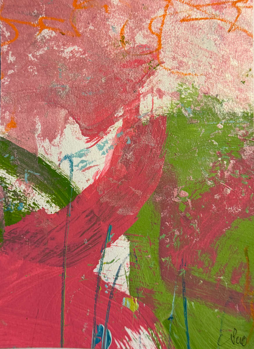 Starbursts by Chris Pero  Image: 5 x 7 original on paper