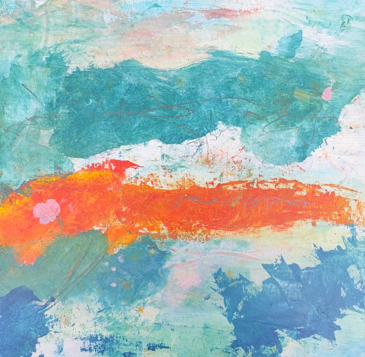 Fiery Orange Slice by Chris Pero 