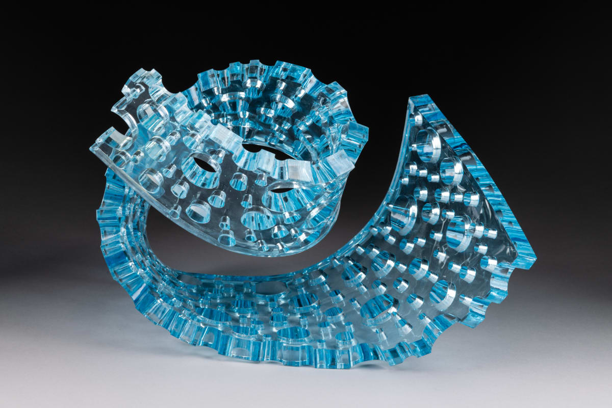 Blue Gyre IV by Michael Enn Sirvet  (Sirvet Studios LLC)  Image: Blue Gyre III - view #1