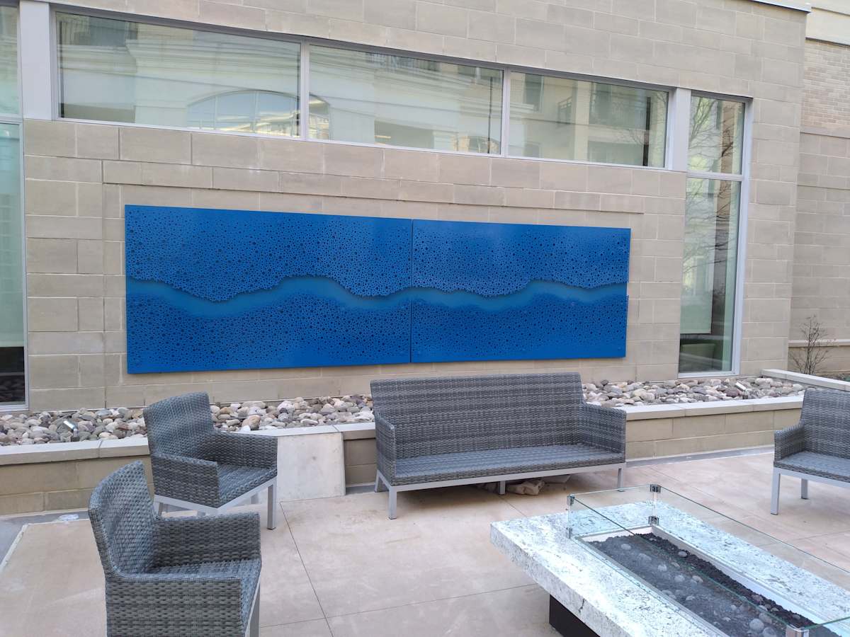 Running River by Michael Enn Sirvet  (Sirvet Studios LLC)  Image: installed
