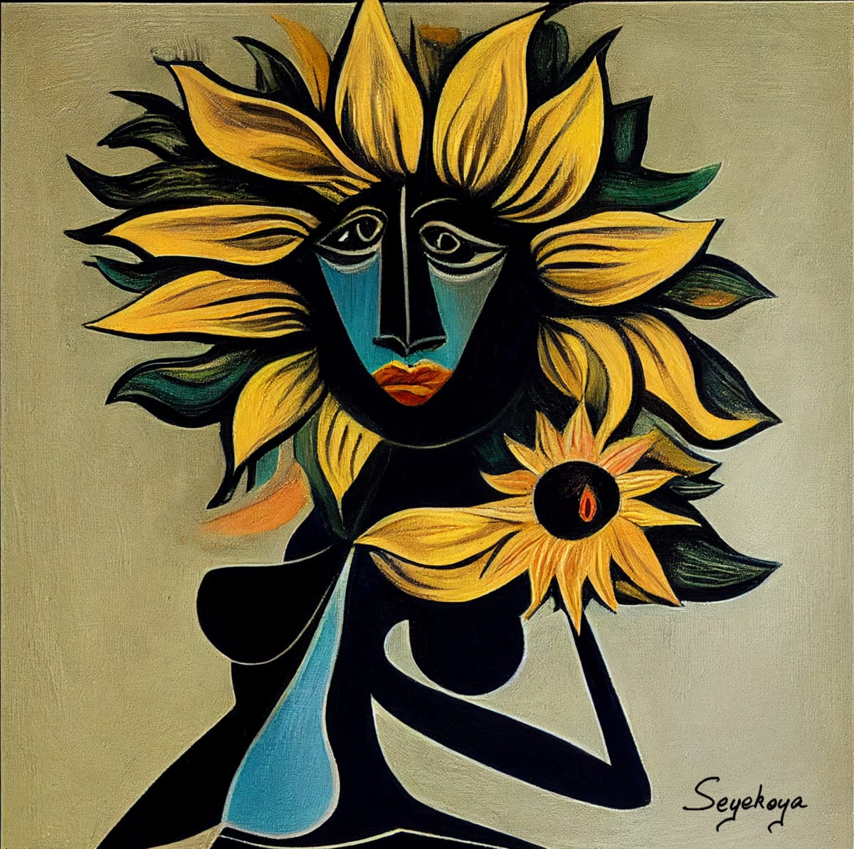 Sunflower 10 by Seyekoya 