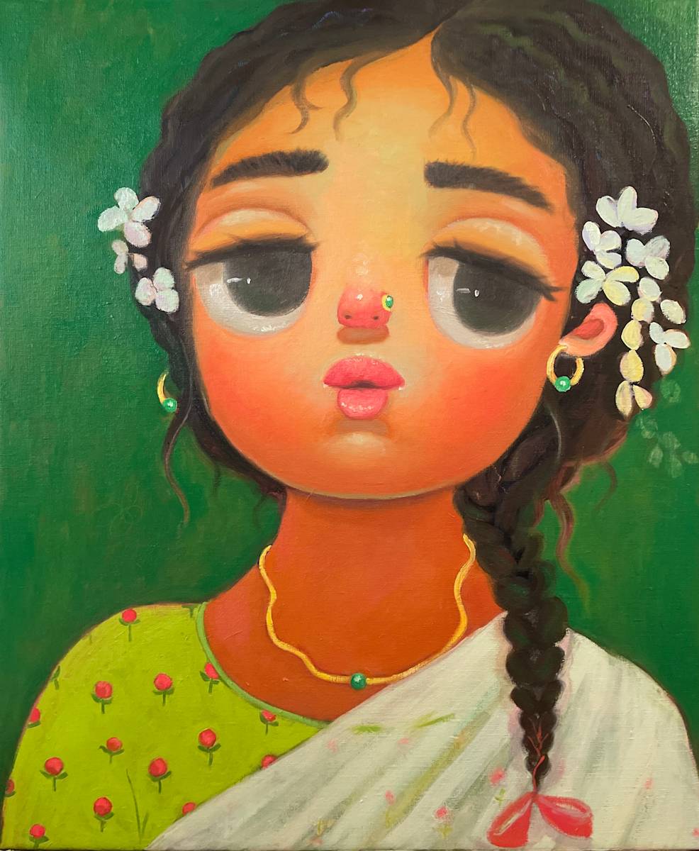 Gajra II by Ajita Roy 
