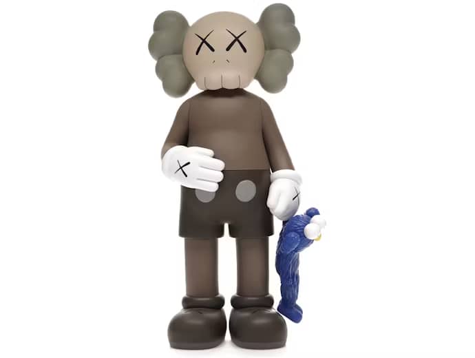 KAWS Share Vinyl Figure Brown by KAWS, Image 1.