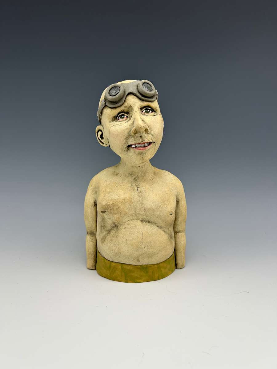 4th of July (swimmer) by Jeanine Pennell 