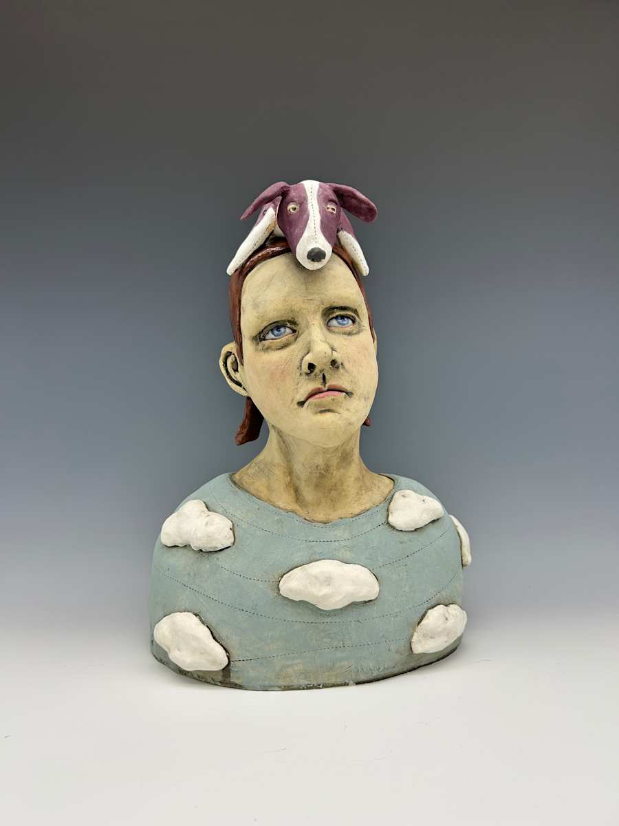 Partly cloudy skies by Jeanine Pennell 