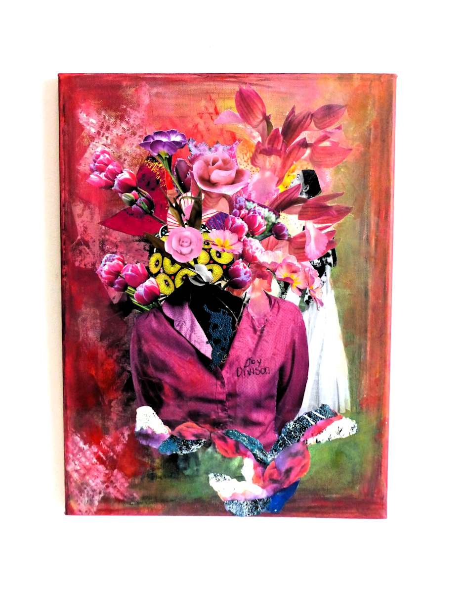 The fire within by Roswitha Mueller Rohschnitt-Collagen  Image: Collage on canvas
Collage auf Leinwand

KUNSTMOMENTE 1 GESCHENKIDEE WOCHEN bis 24.12.
special offer, Weihnachtsangebot