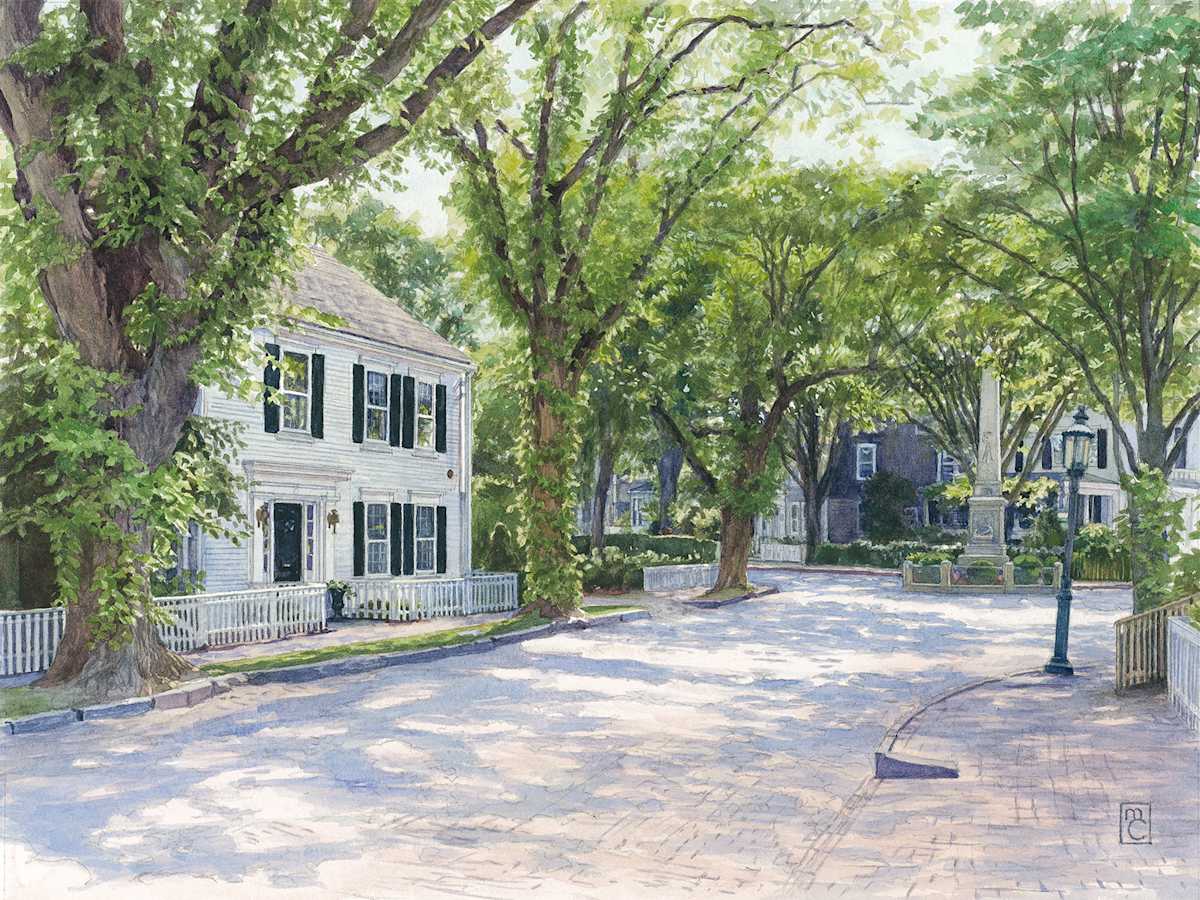 Upper Main Street by Mary Chandler  Image: Limited edition of 30 giclée prints were made of this image and are available to be purchased