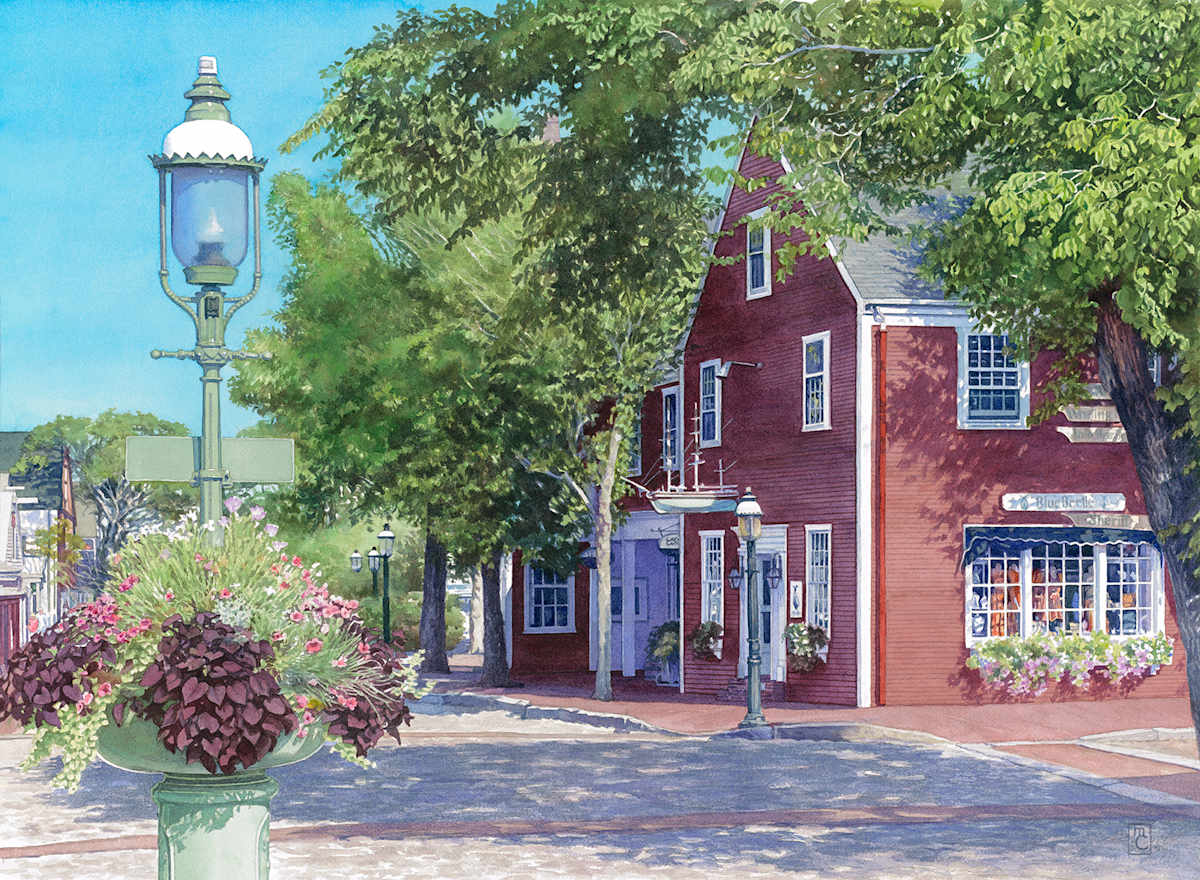 Lower Main Street by Mary Chandler  Image: Limited edition of 30 giclée prints were made of this image and are available to be purchased