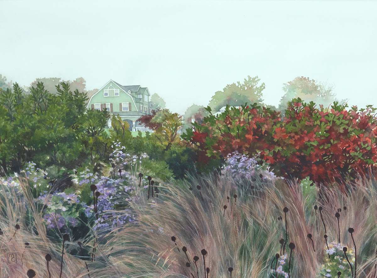 Morning Mist, Ogunquit by Mary Chandler 