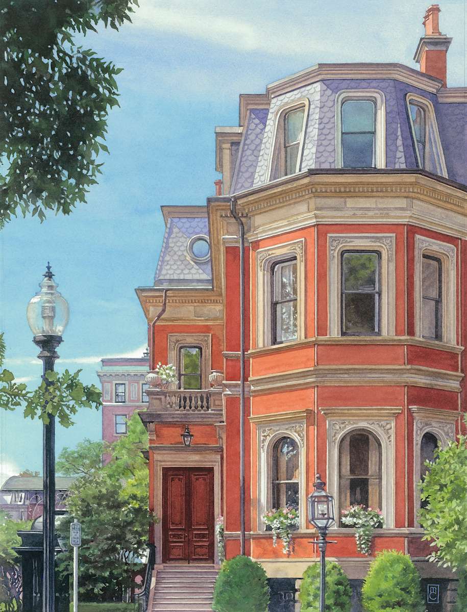 Along Commonwealth by Mary Chandler, Image 1.