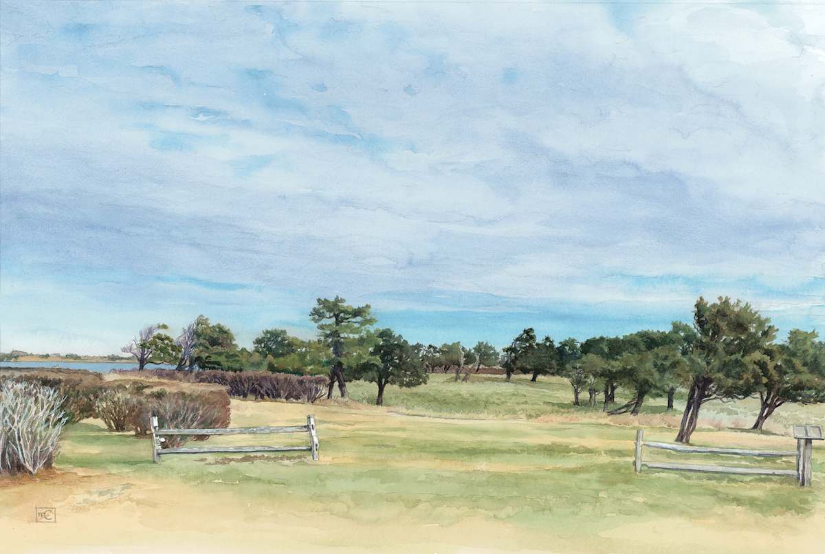 Early December Sky, Nantucket by Mary Chandler, Image 1.