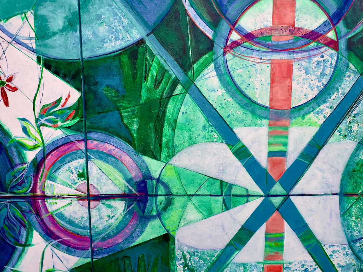 On the Day You were Born - detail by Denita Benyshek, Image 1.