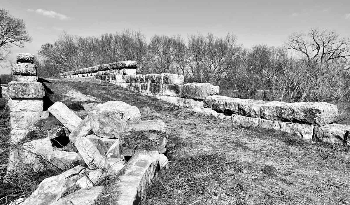 Cedar Point Stone Bridge, 3 by Denita Benyshek, Image 1.