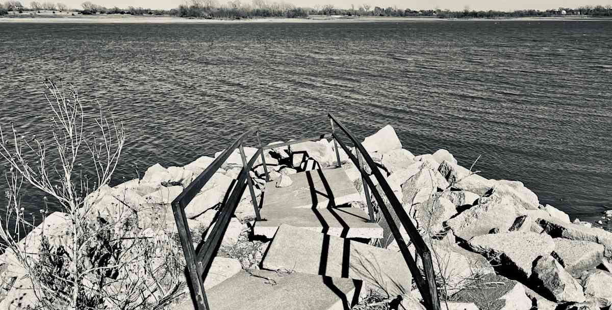 Cheney Lake Viewpoint by Denita Benyshek, Image 1.