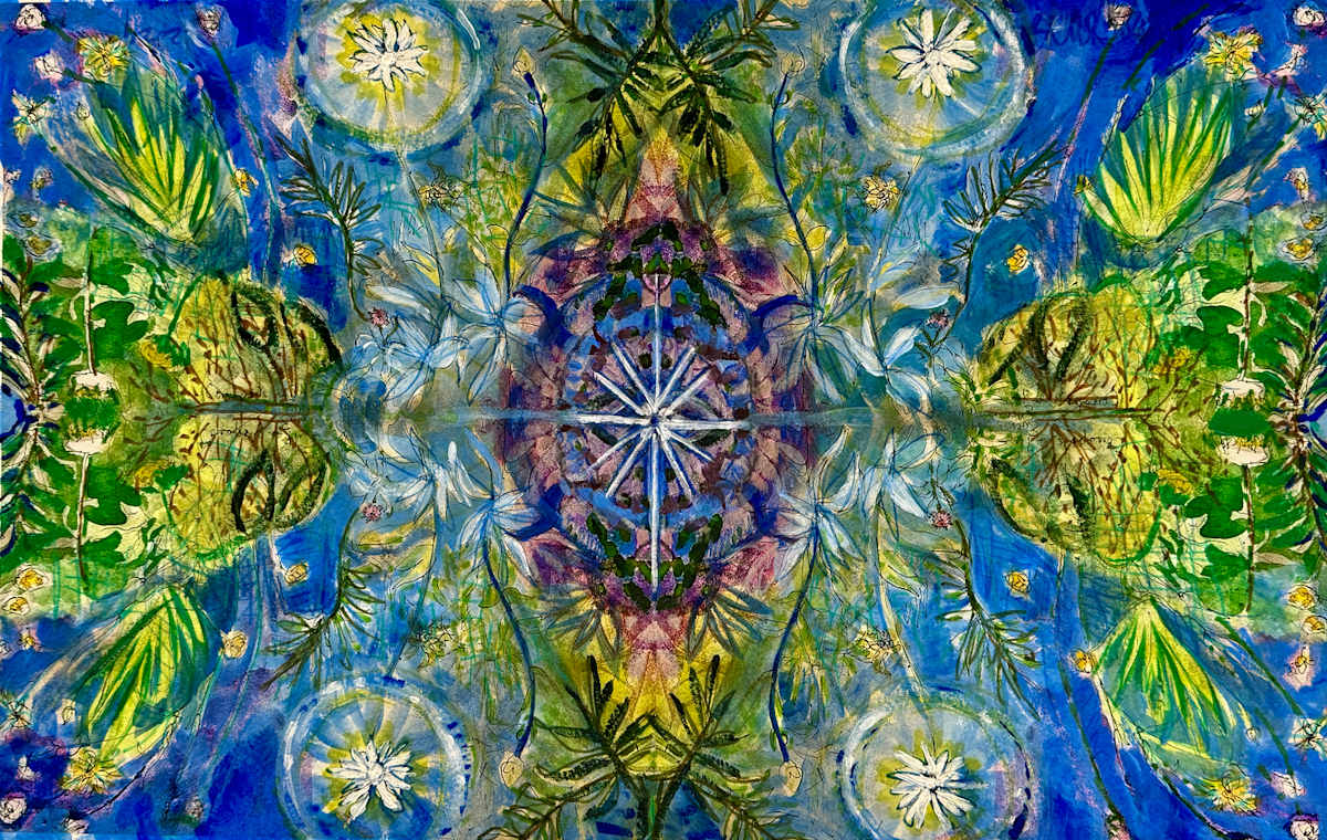 In the Garden, Stars by Denita Benyshek 