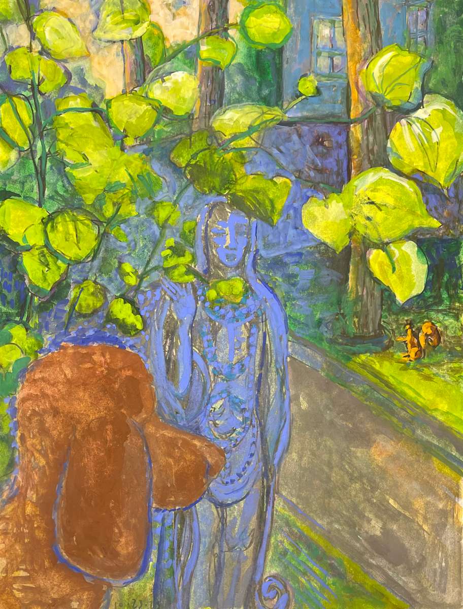 A Still Moment in Time, The Blue Kuan Yin by Denita Benyshek, Image 1.