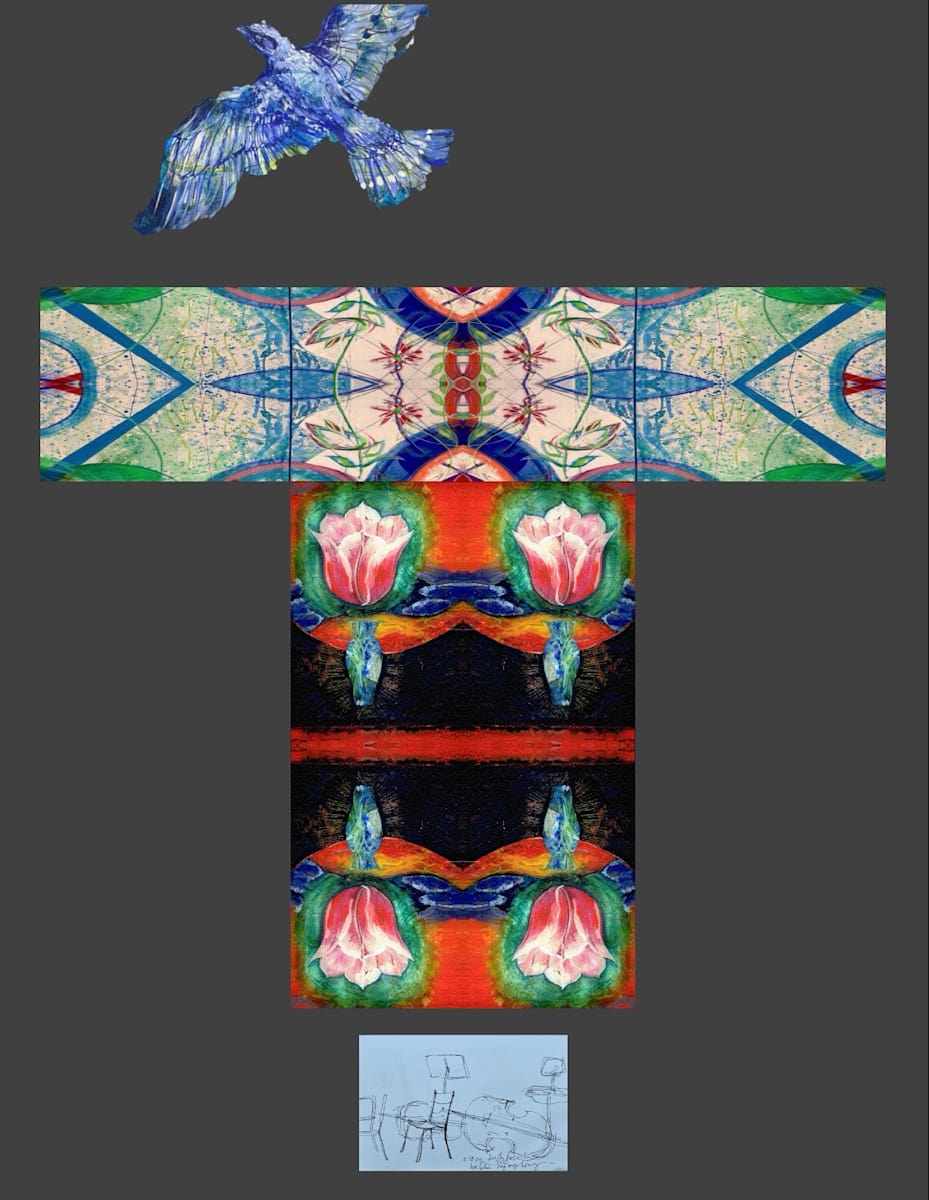 Radiant Being 10: Before, Now, and Then. by Denita Benyshek, Image 1.