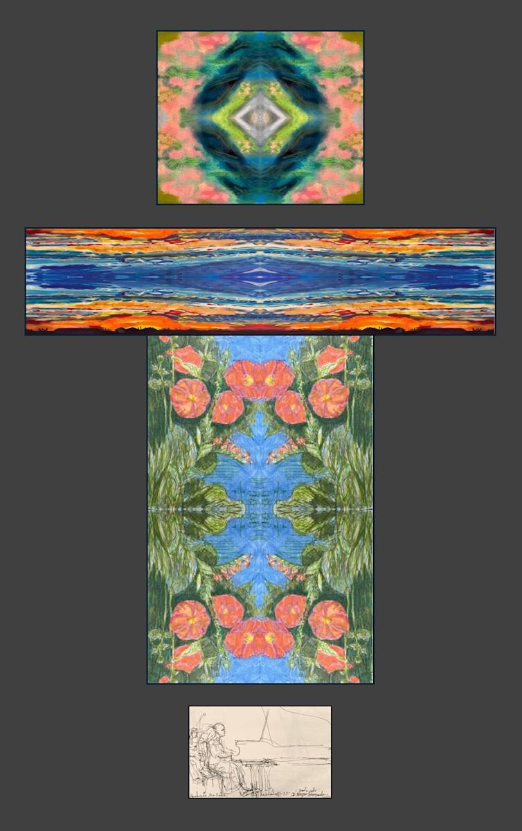 Radiant Being 6: Prairie Garden, Endless Sunset by Denita Benyshek, Image 1.