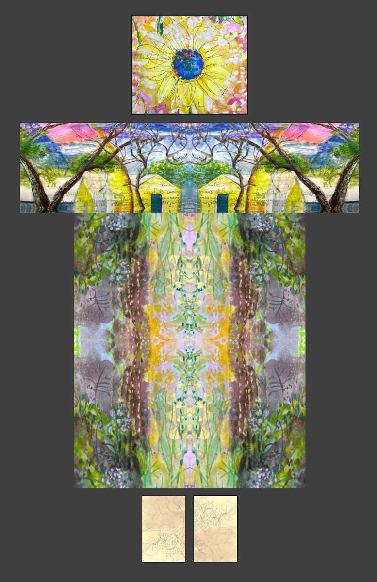 Radiant Being 4: Endless Sky Kissing Leaves (Danae) by Denita Benyshek, Image 1.