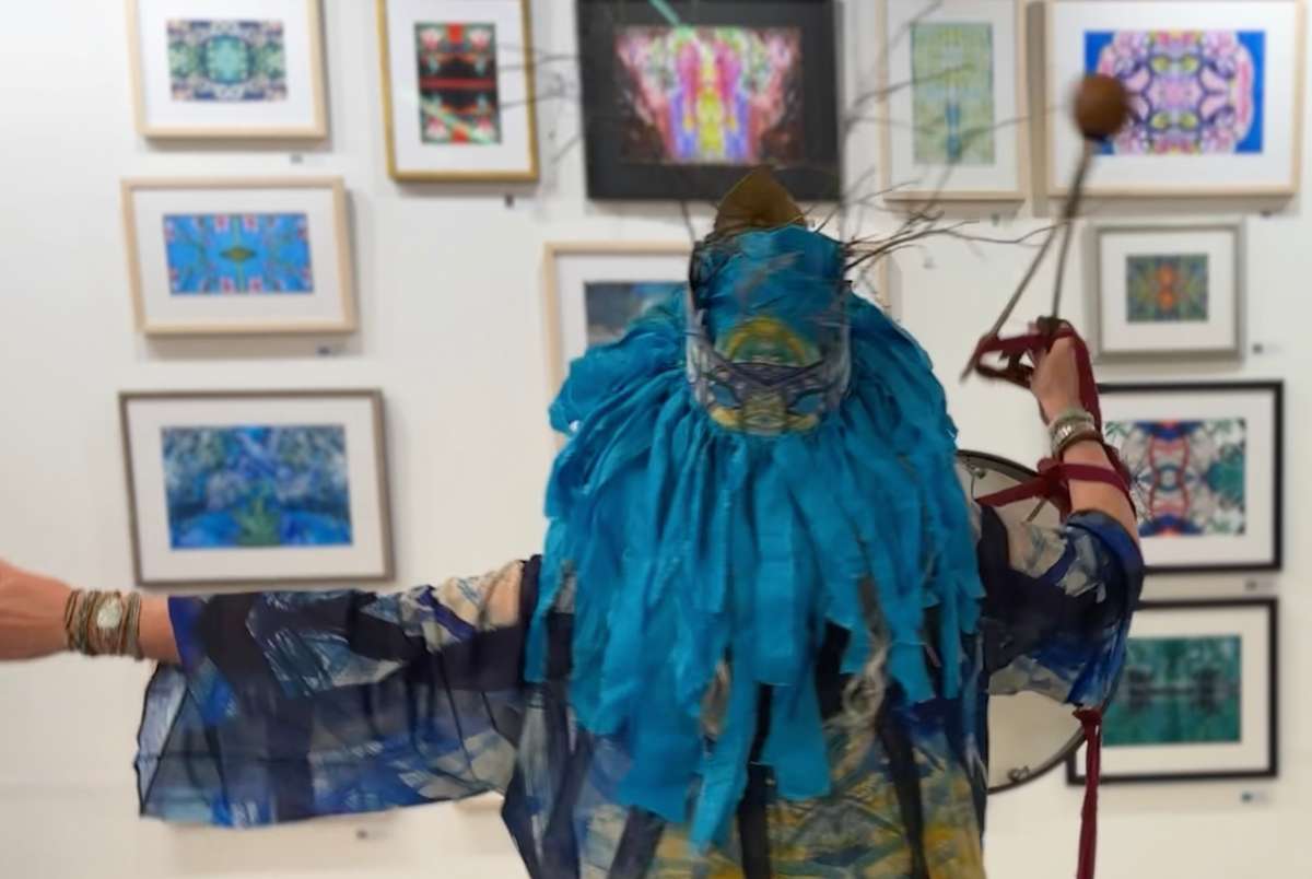 Calling Down the Gods, Clio Art Fair, NYC, 2 by Denita Benyshek 