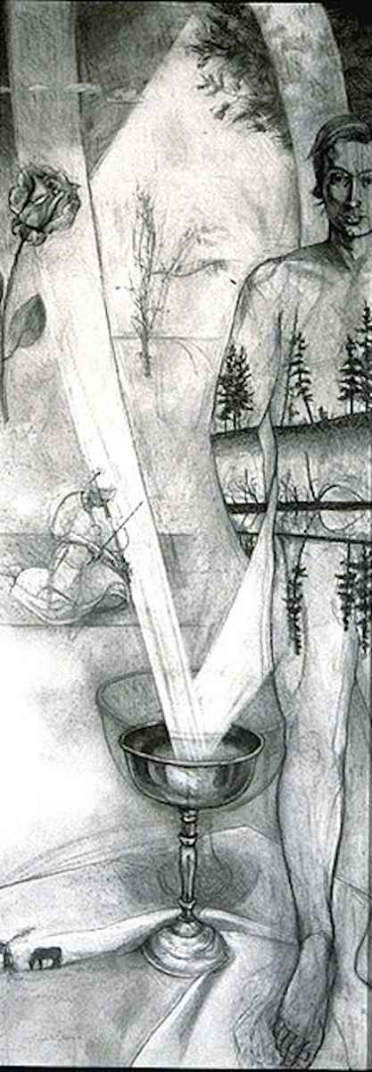 Prelude to the Confluence of Two Rivers by Denita Benyshek 