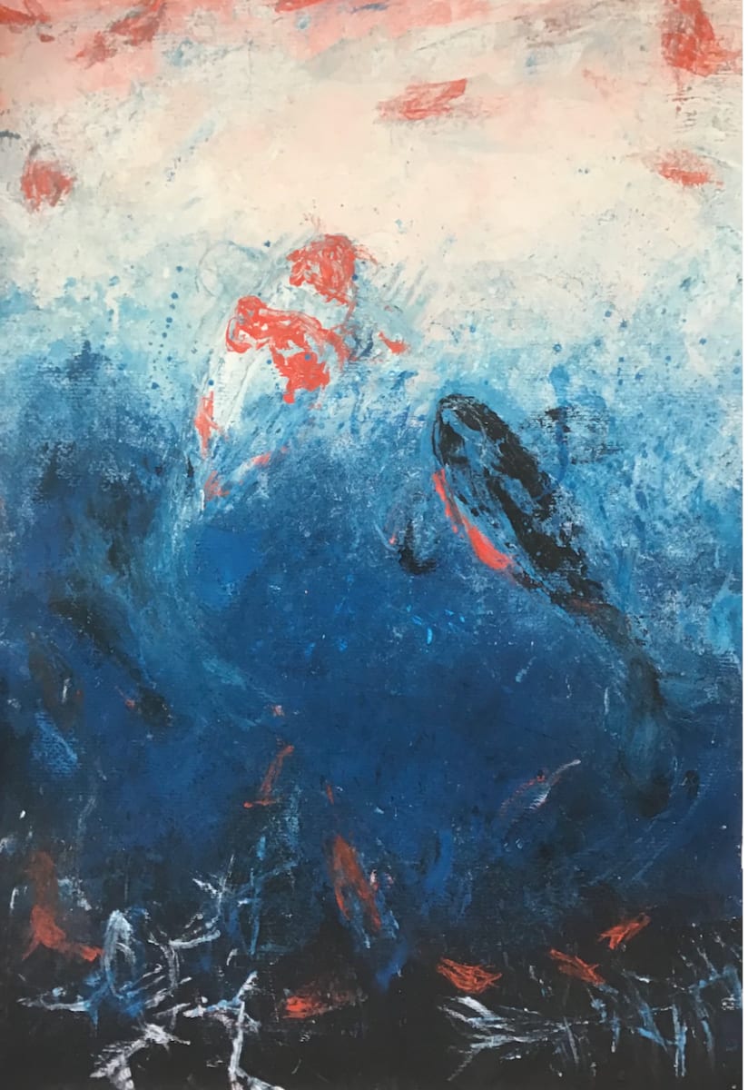 Koi impressions by Karen Blacklock 