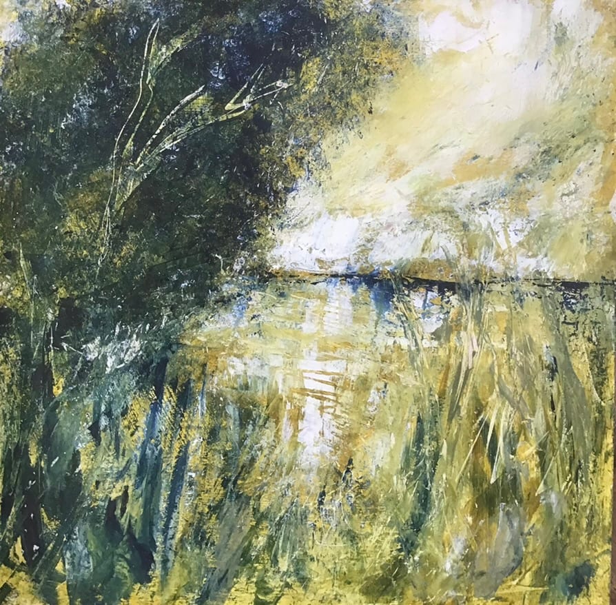 Green Marsh Study by Karen Blacklock 