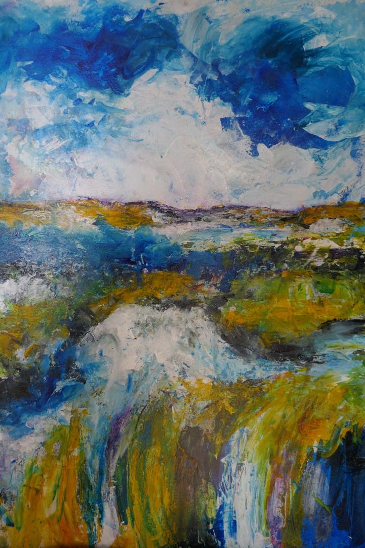 Colourful Marshes by Karen Blacklock 