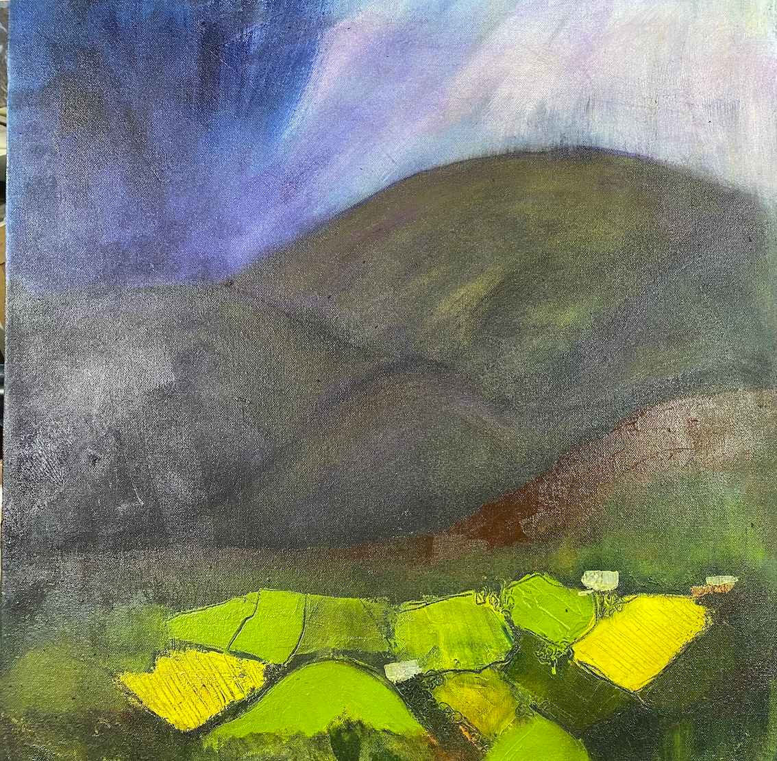 Howgills from Dentdale by Karen Blacklock 