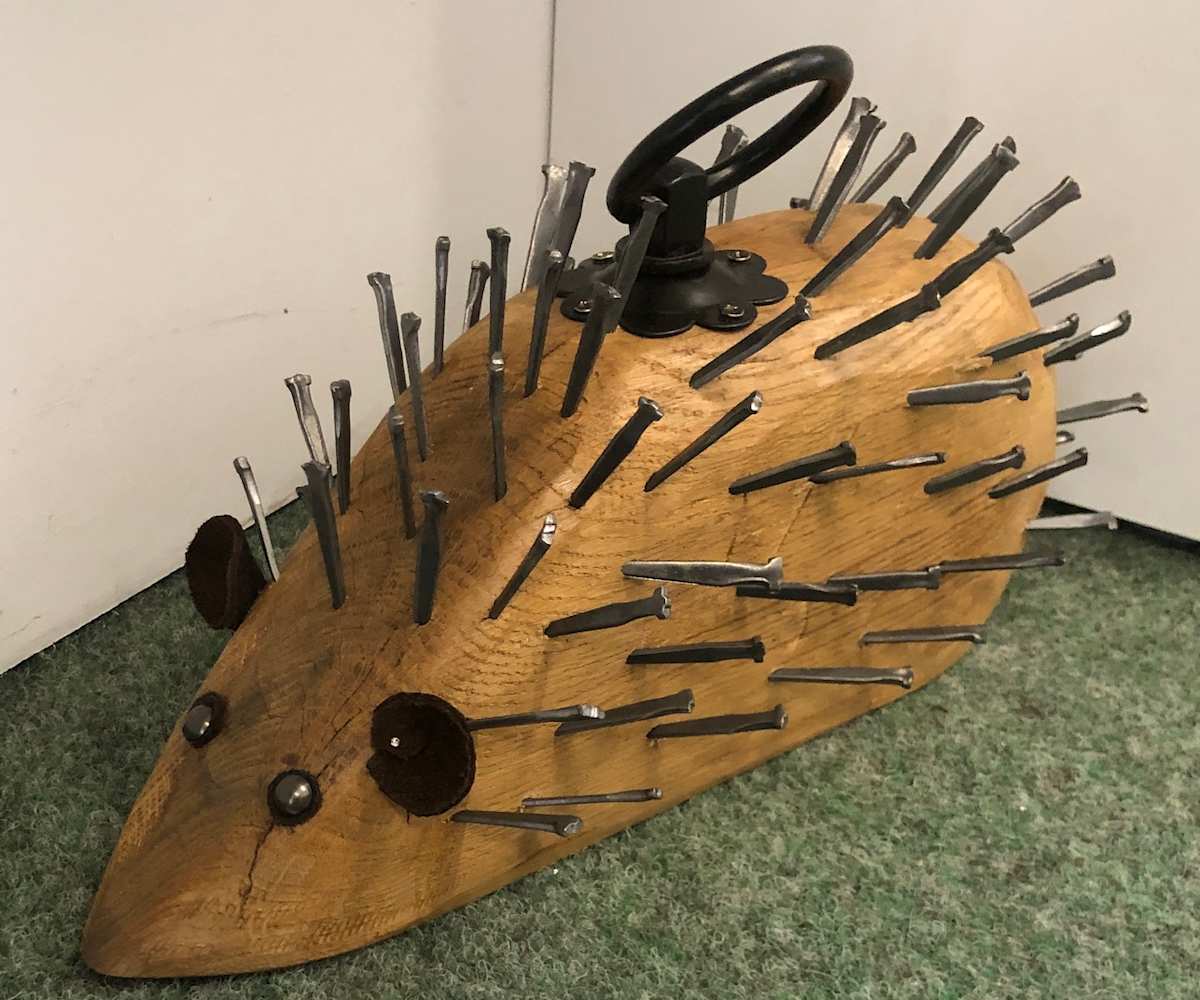 Hedgehog Doorstop by Karen Blacklock 