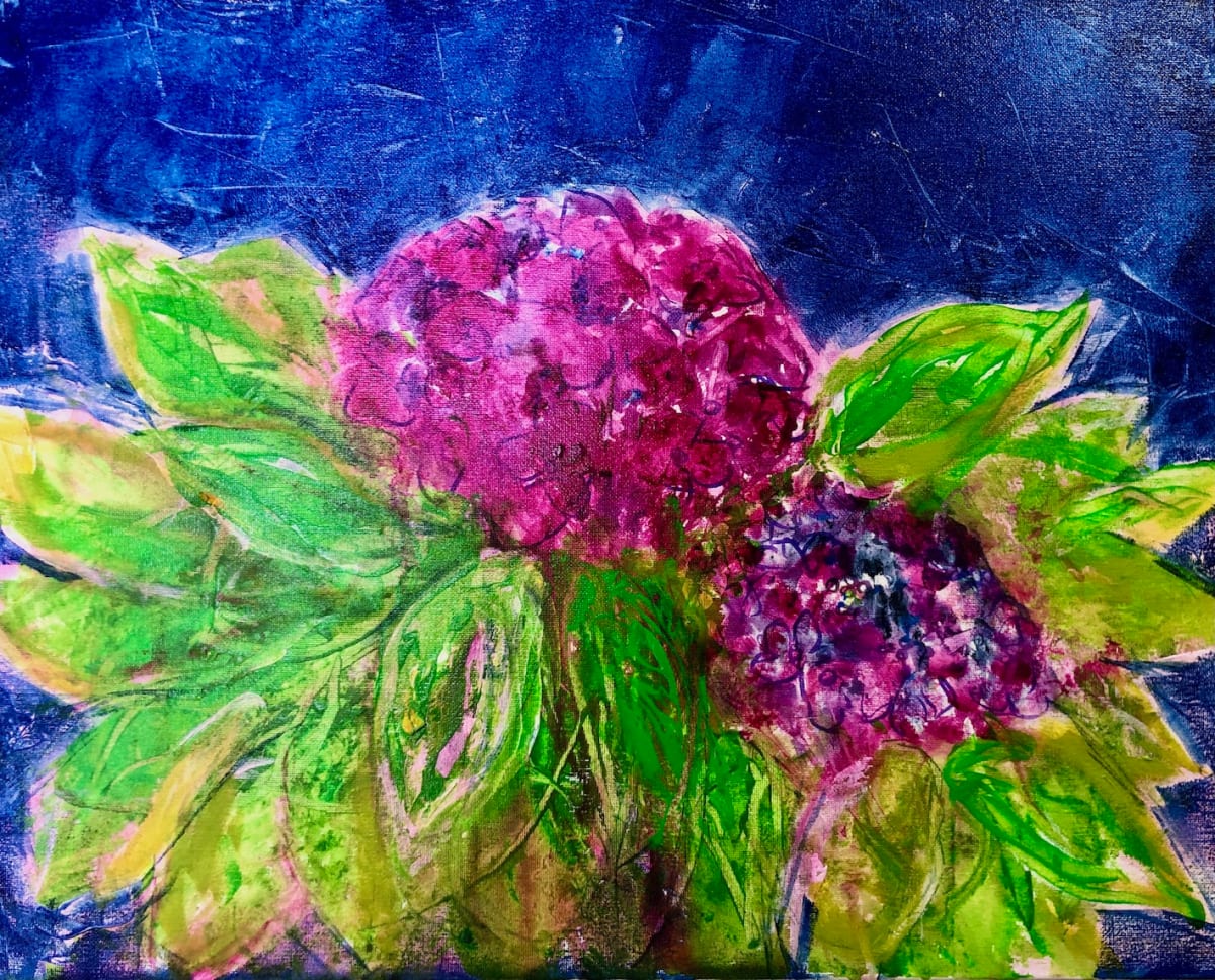 Hydrangeas by Karen Blacklock 