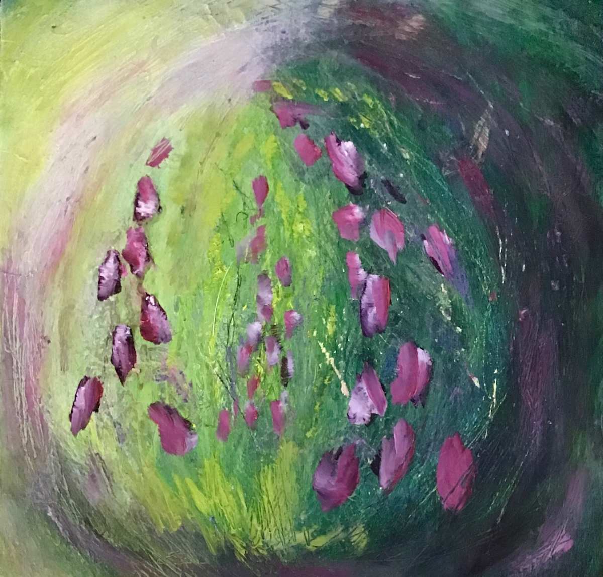Memories of Foxgloves by Karen Blacklock 