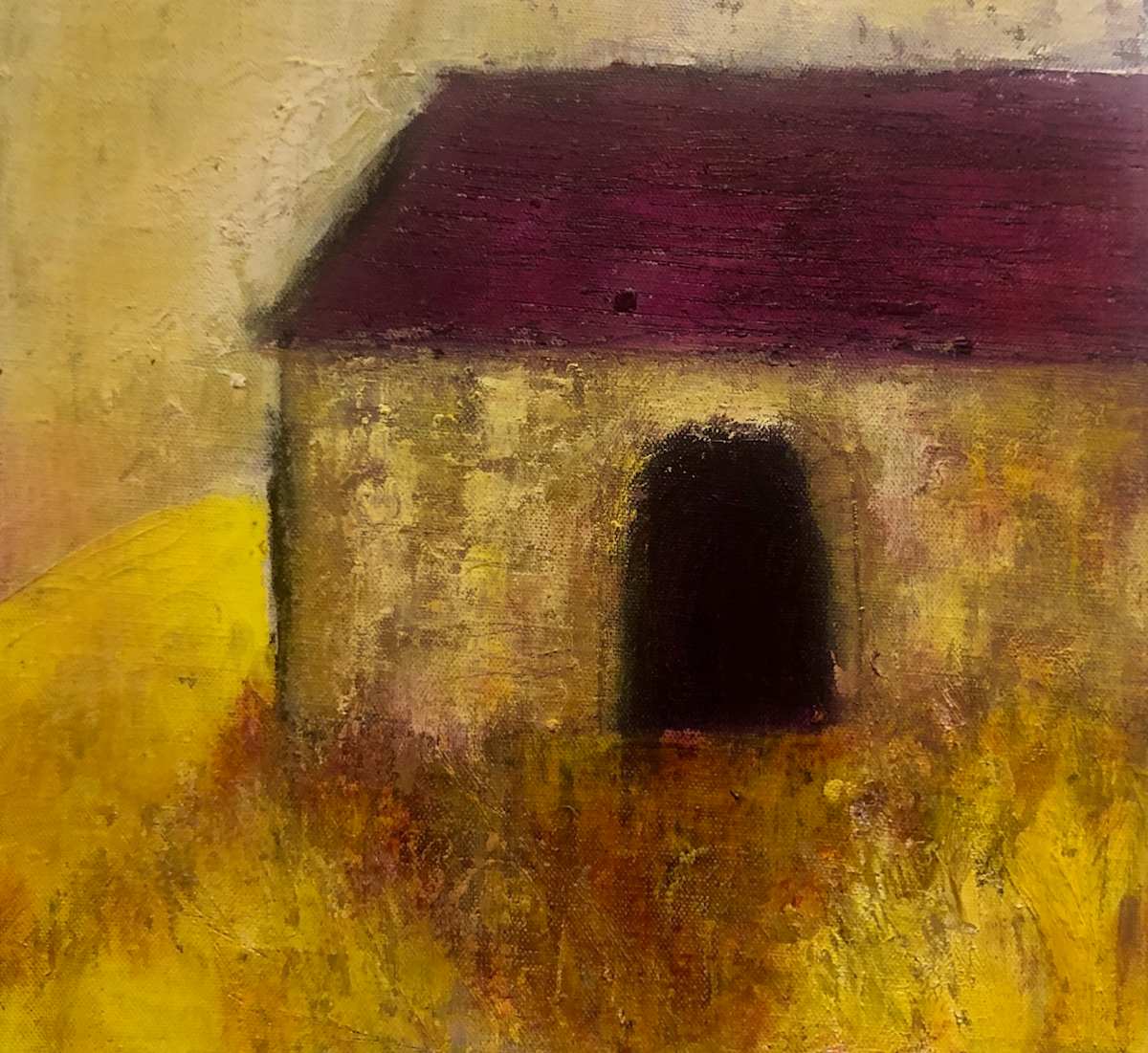 Nidderdale Barn Series V by Karen Blacklock  Image: work on canvas board currently unframed