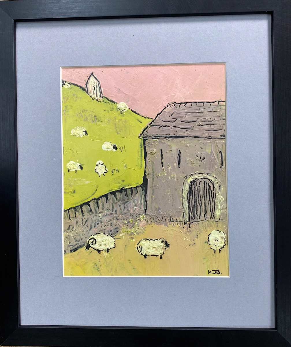 Nidderdale Barn Series III by Karen Blacklock  Image: now framed
