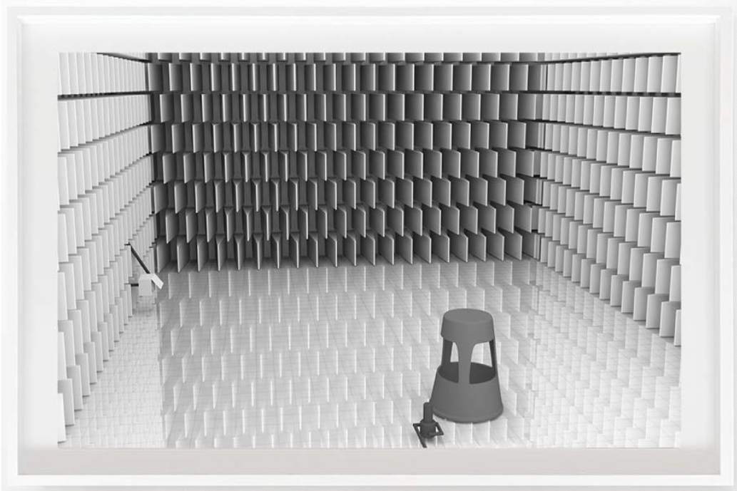 From the series Image as Image, Dos sonidos (John Cage Studio) by Alberto Lezaca 