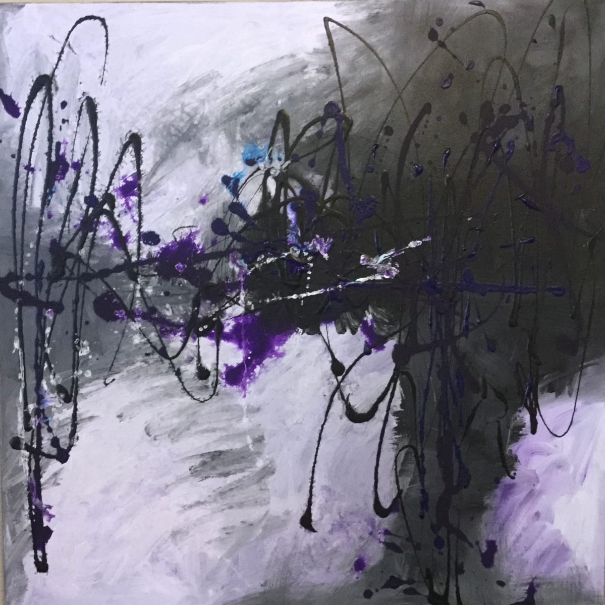 Purple Dimensions by Una Paris 