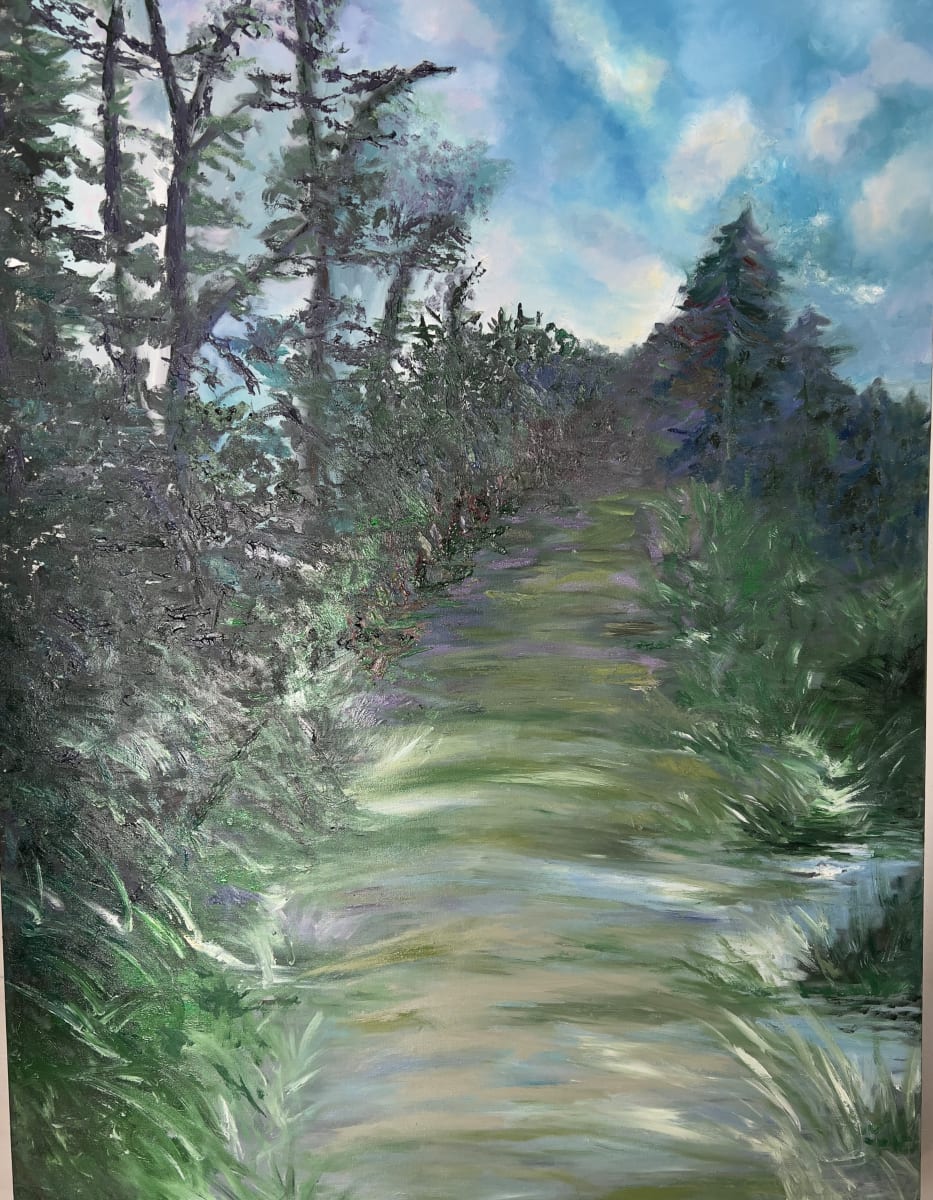 Evening Path by Una Paris 