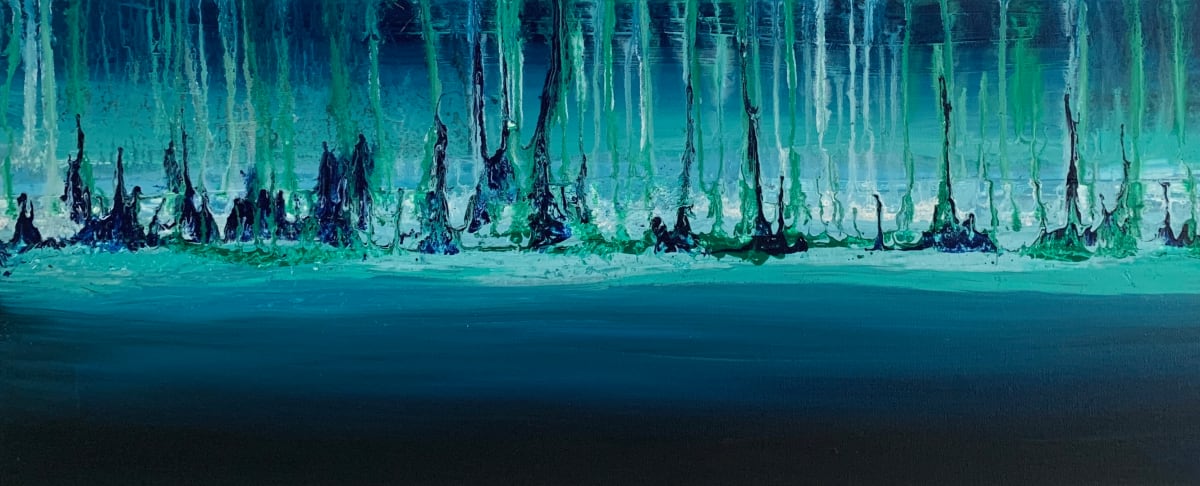 Abstract Winter Landscape #39 by Una Paris, Image 2.