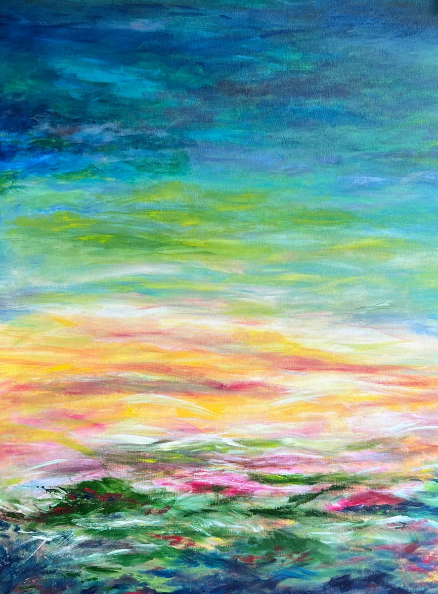 Golden Sunset Revealed By Una Paris by Una Paris 