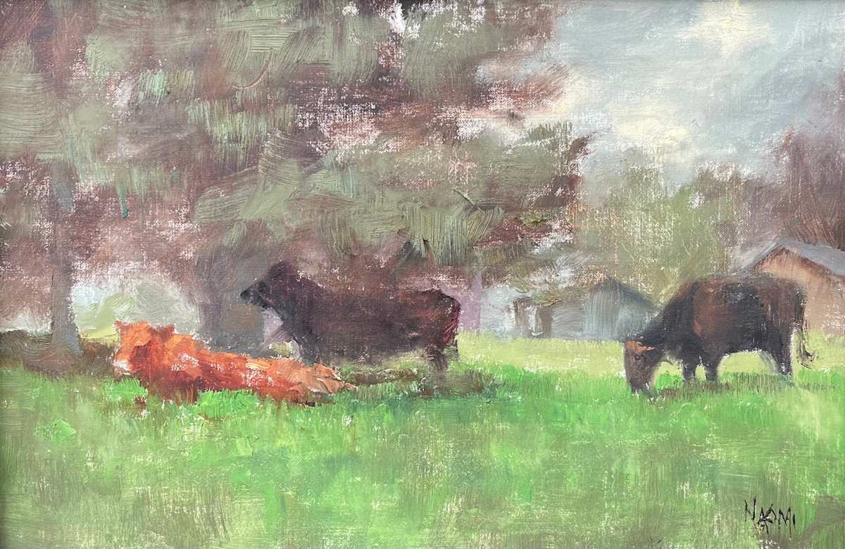 Moo-ving Moment by Naomi Tiry Salgado, Image 1.